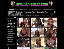 Tablet Screenshot of african-tribe.com